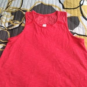 Childrens coral tank top